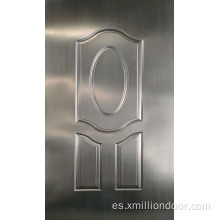 Placa de metal en relieve popular